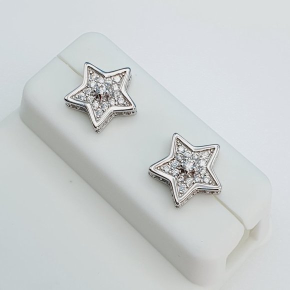 "925 Sterling Silver Cubic Zirconia Earrings, U19254834 - Picture 2 of 11